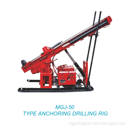 Crawler Hydraulic Borehole Drilling Rig For Construction